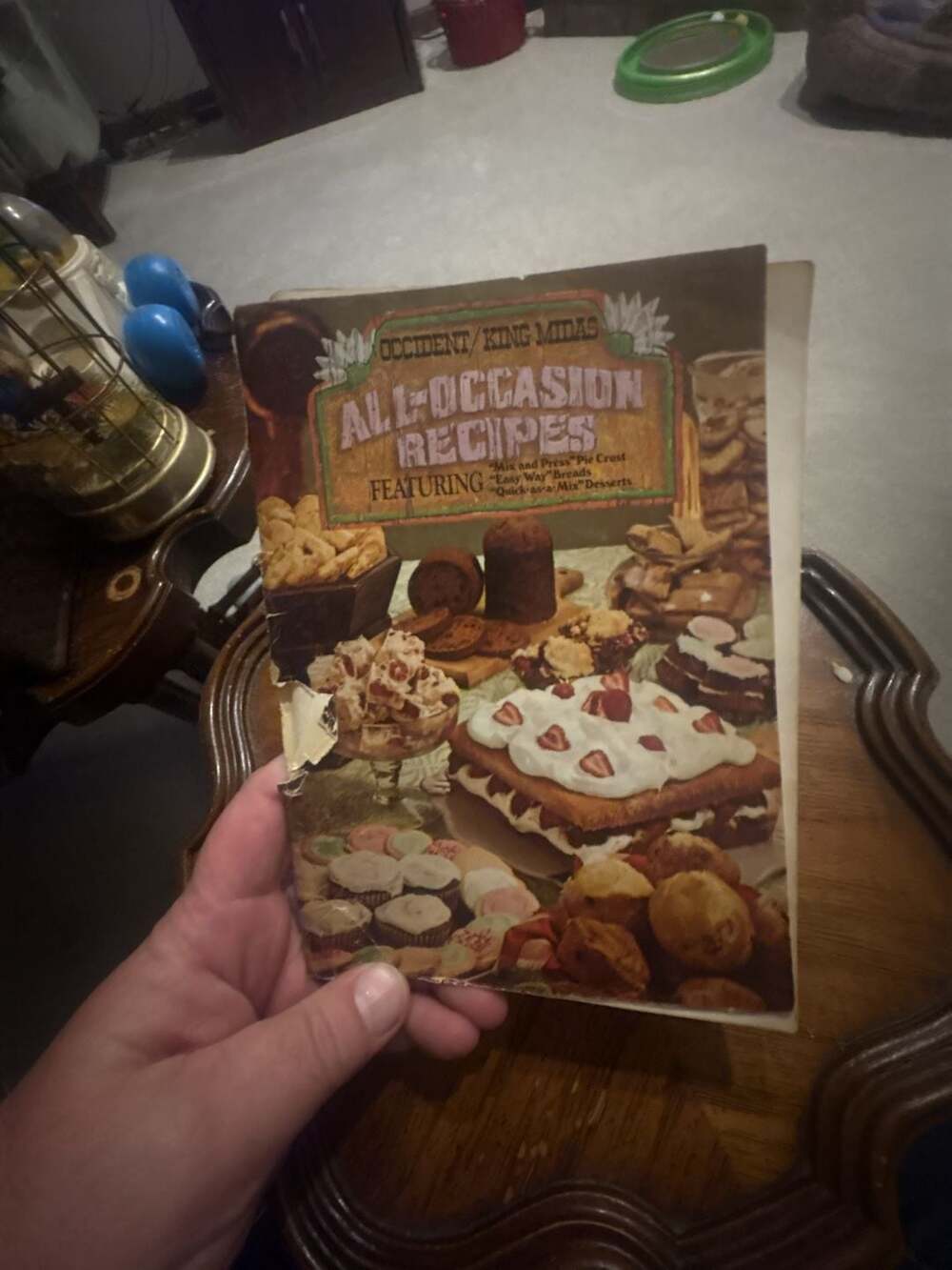 Occident / King Midas All-Occasion Recipes Vintage Cookbook